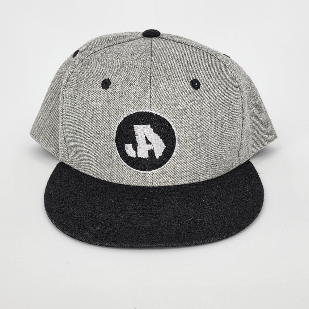 Jason Aldean Snapback Hat Gray One Size Outdoor Country Weekend Concert Decky